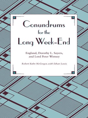 cover image of Conundrums for the Long Week-End